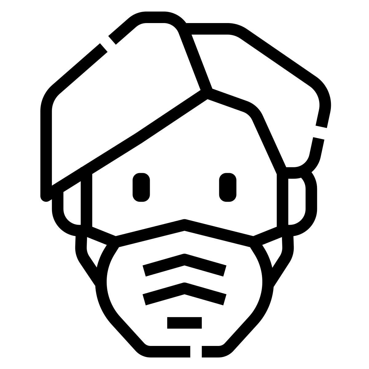 face mask icon