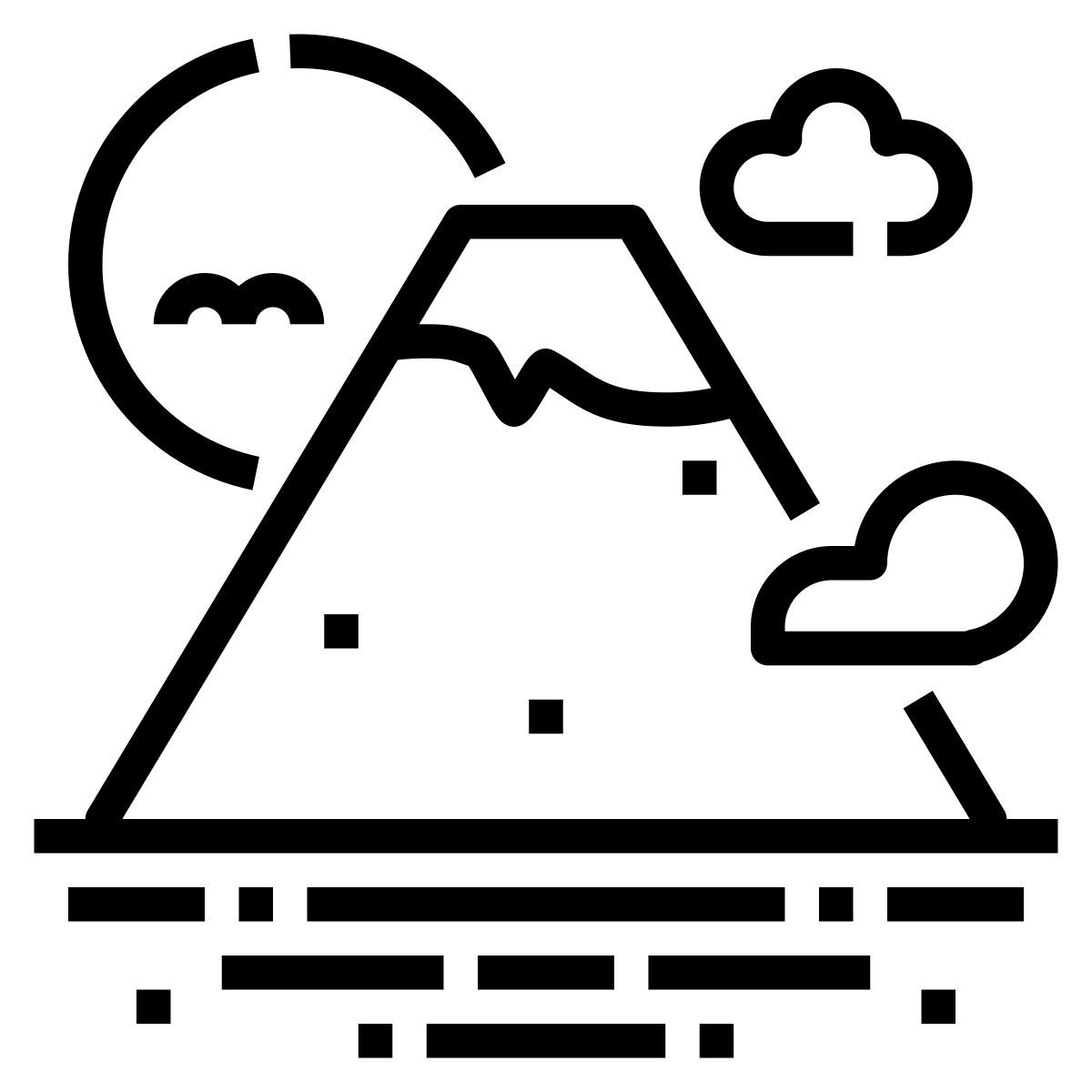 fuji mountain icon