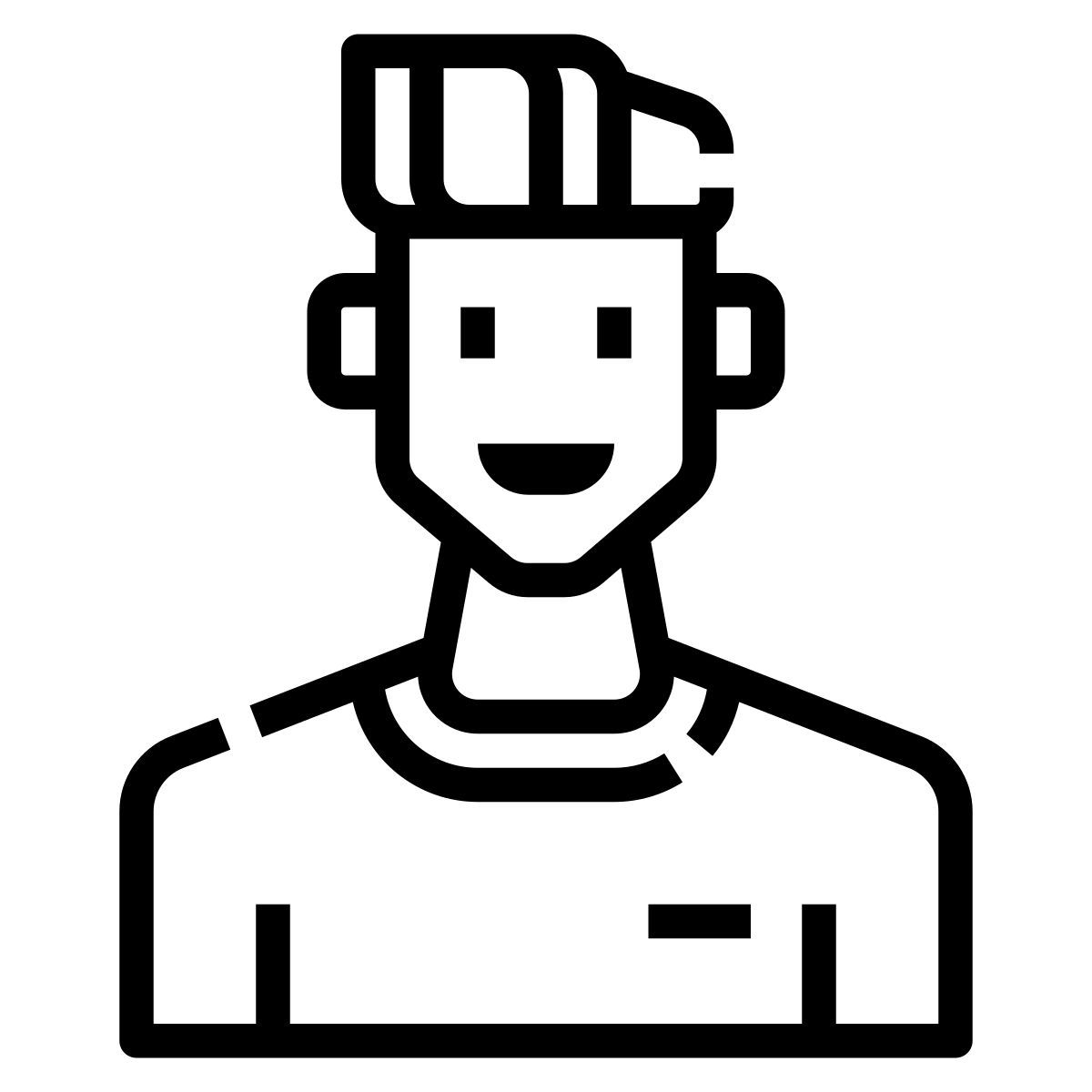 handsome man icon