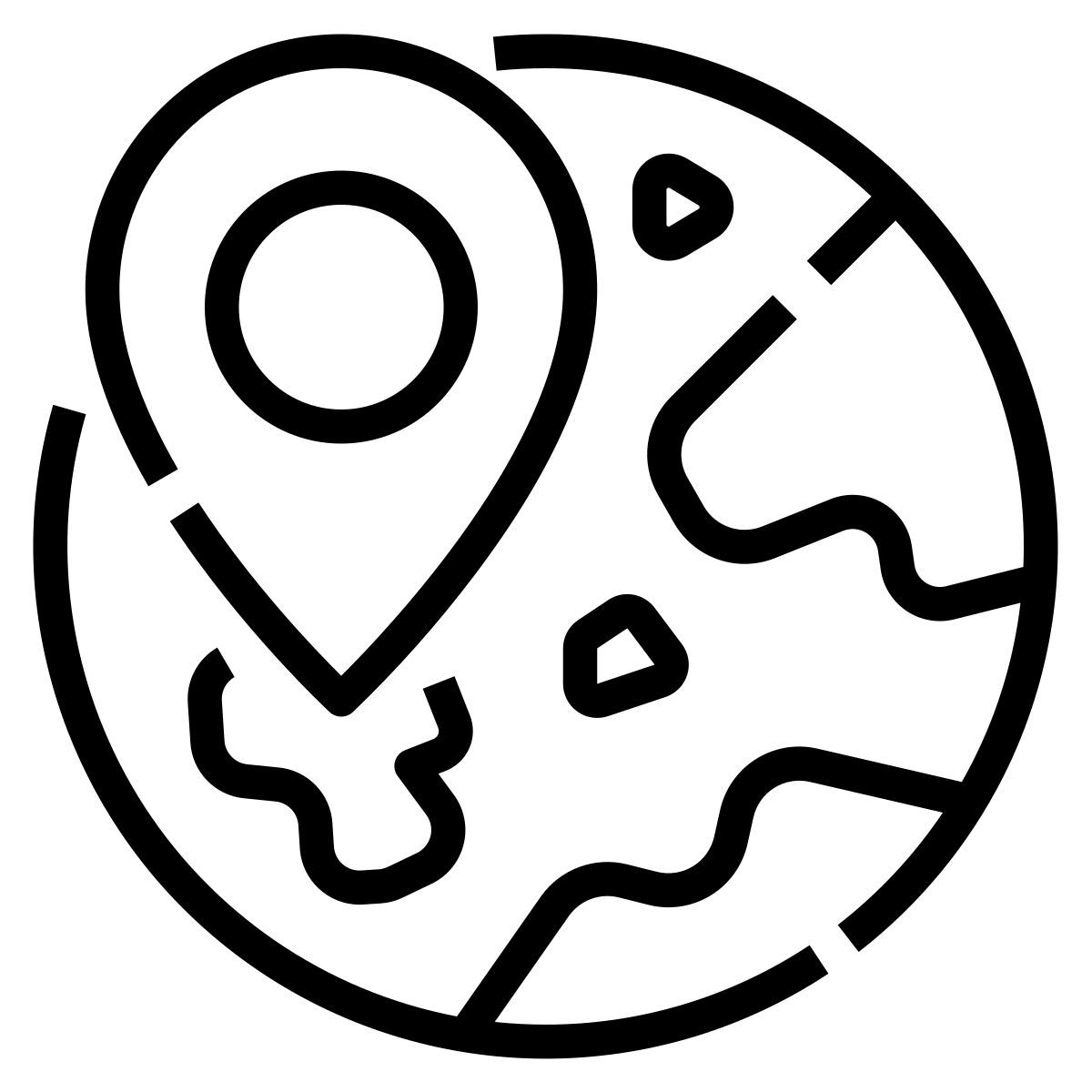 location pin icon
