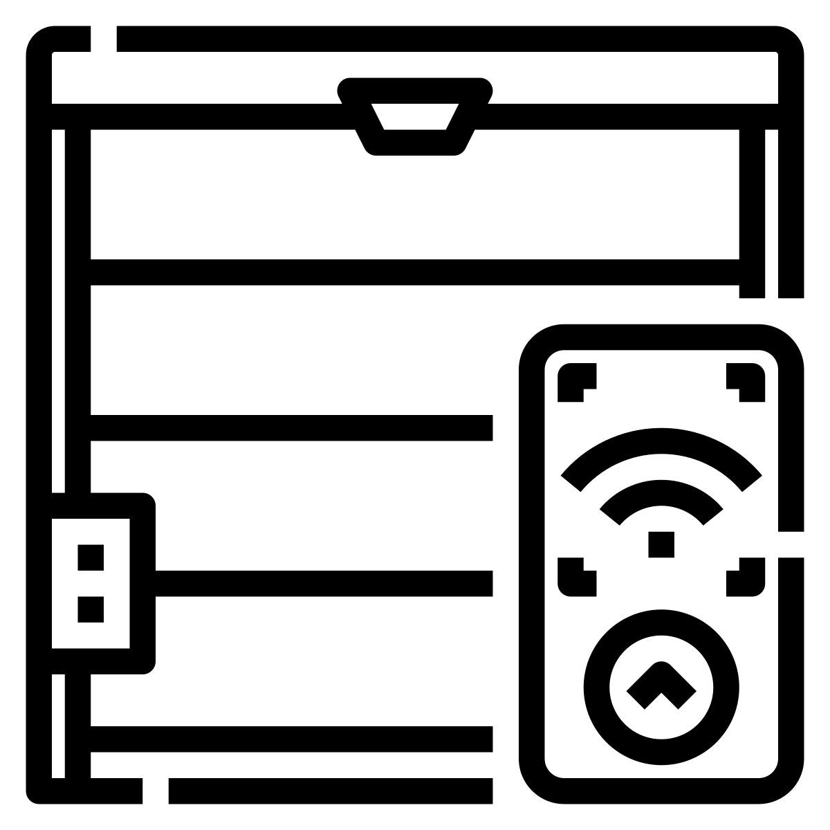 smart garage icon