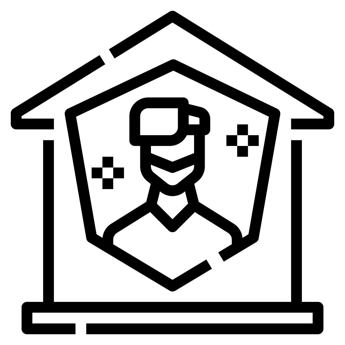 stay home icon