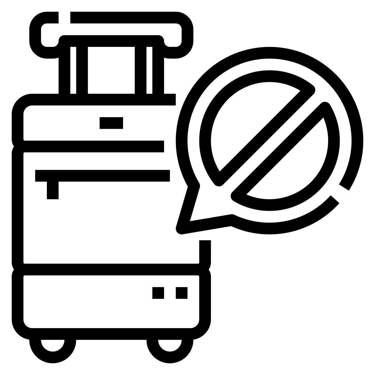 suitcase icon