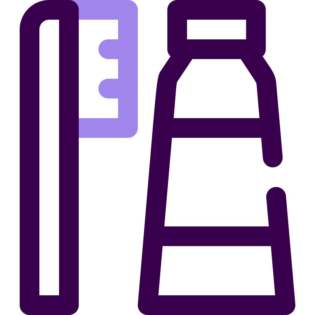 brush tooth paste icon