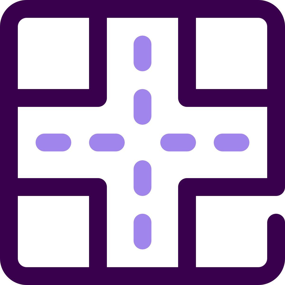 crossroad icon