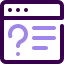 external Web-Question-help-and-support-lylac-kerismaker icon