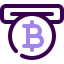 external Withdrawal-bitcoin-lylac-kerismaker icon