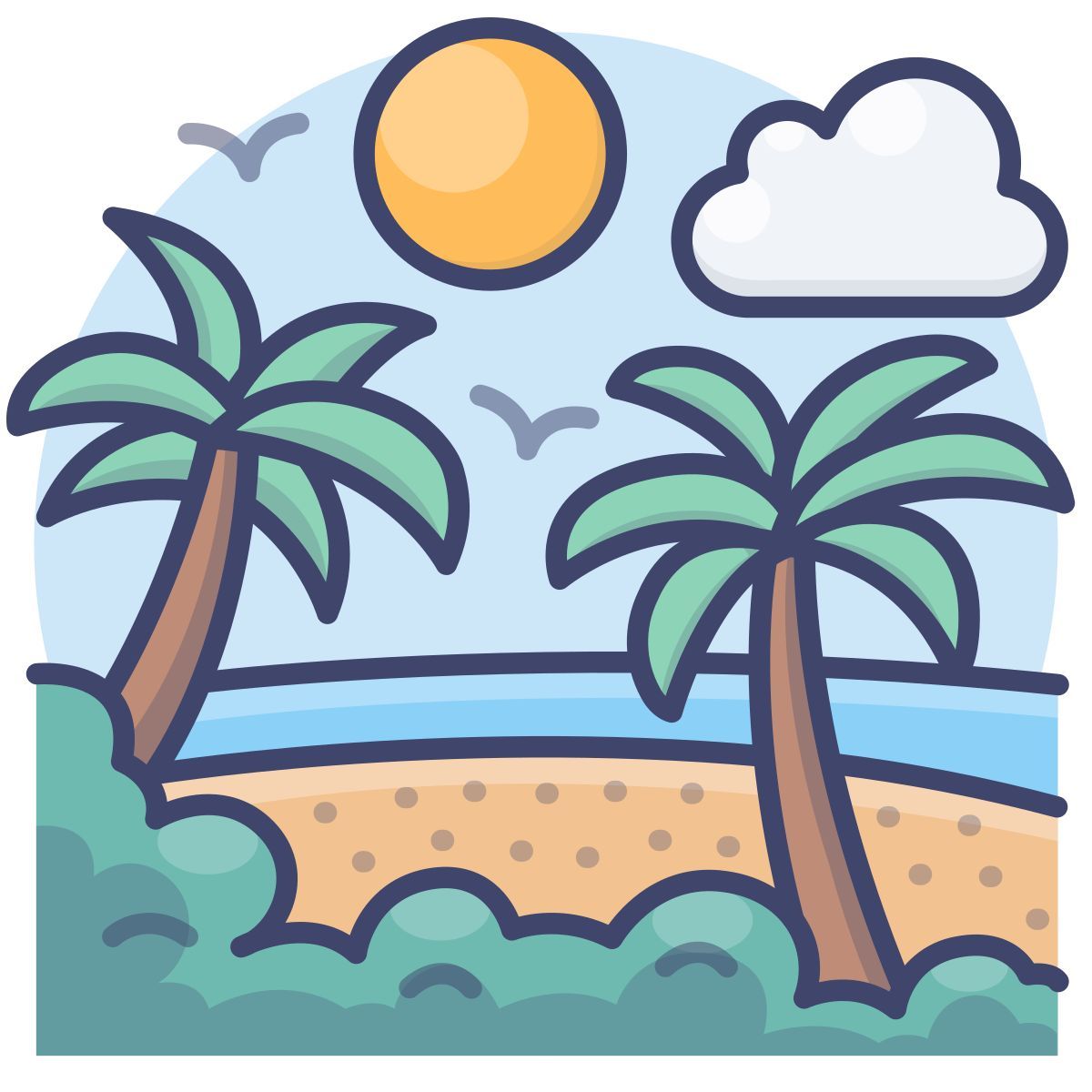 beach icon