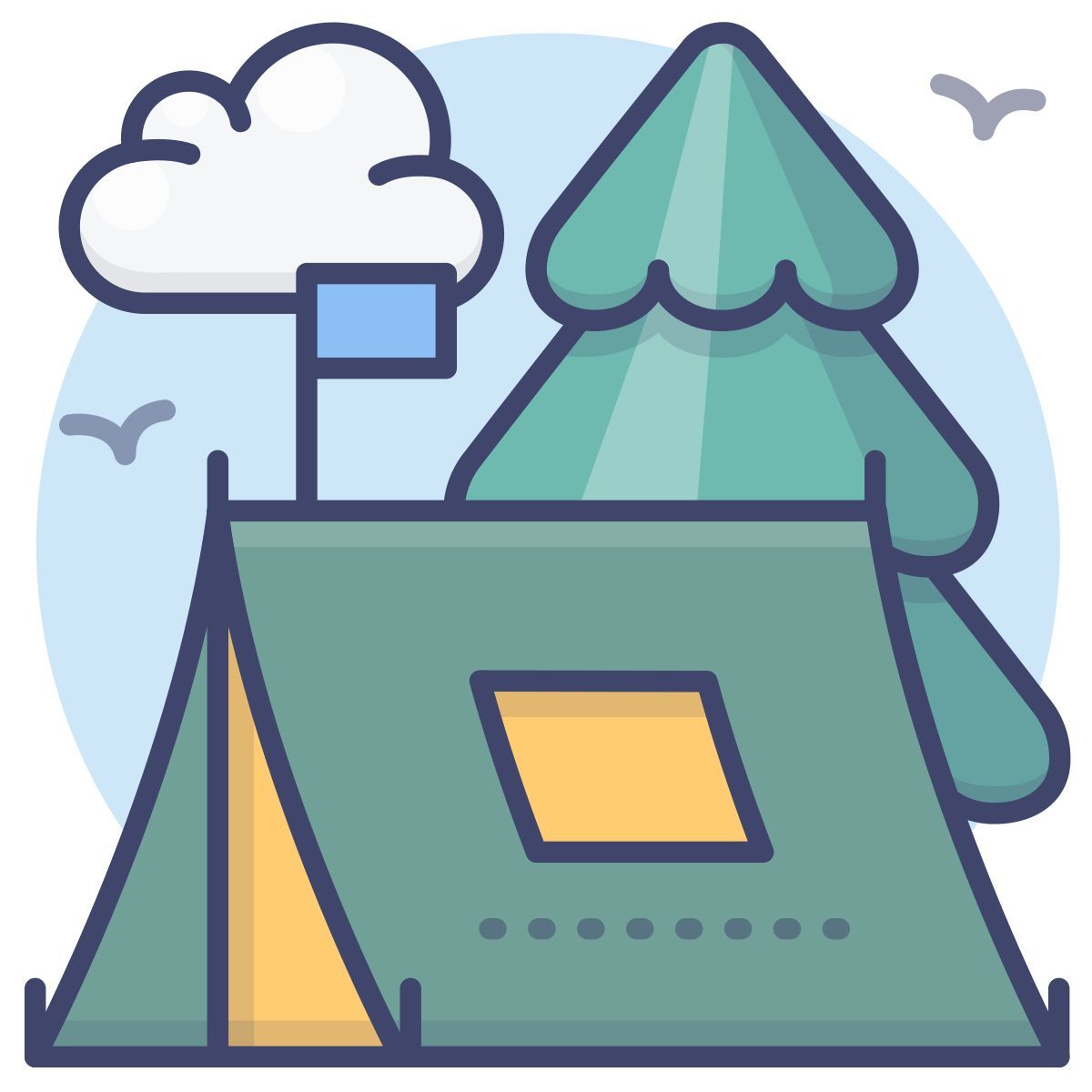 camping icon