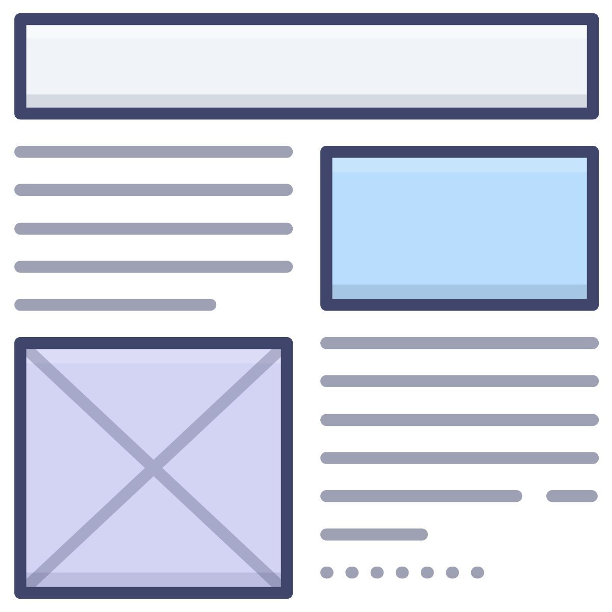 layout icon
