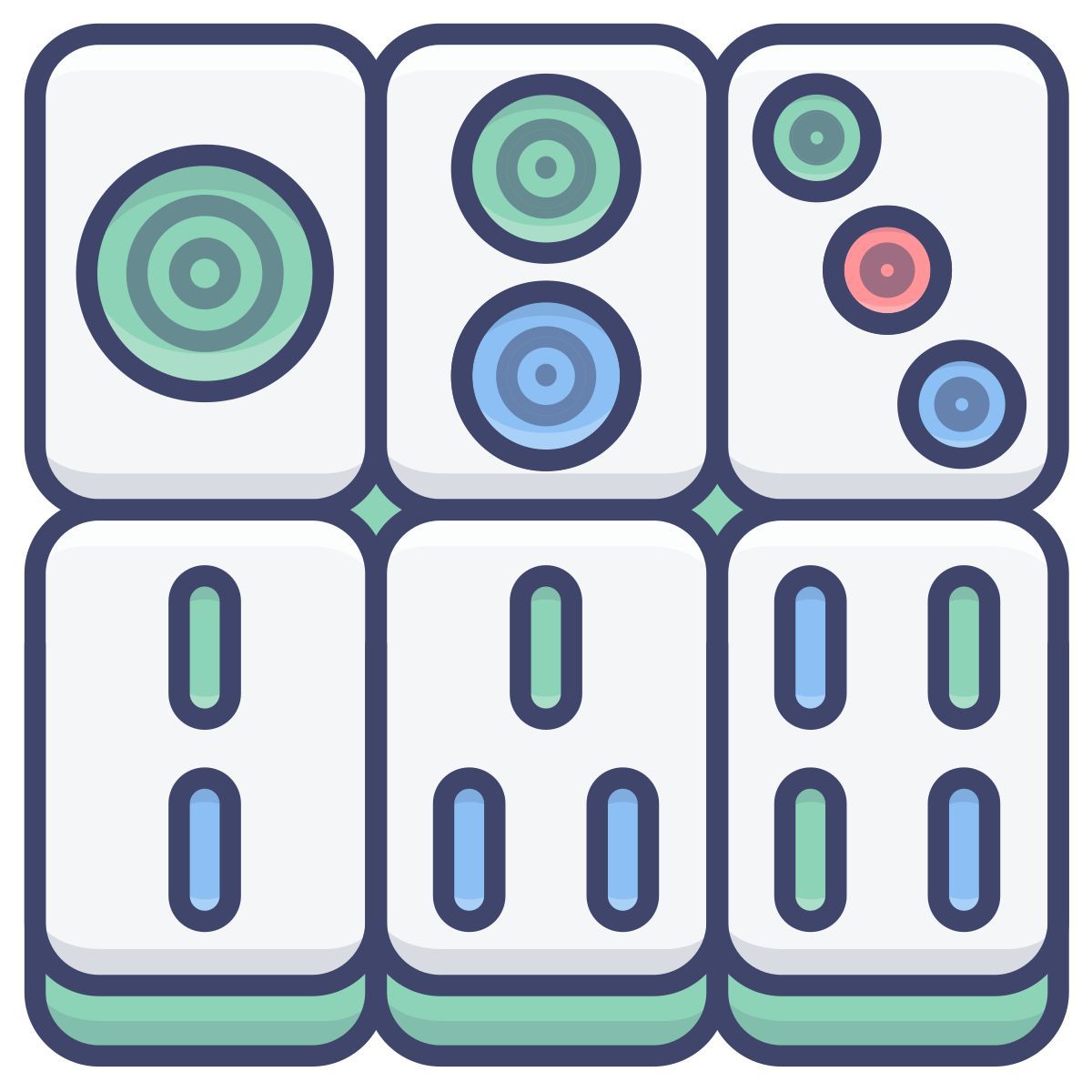dominó chino icon