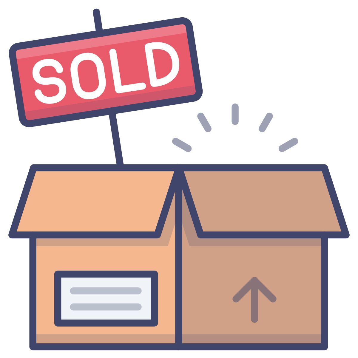 sold out icon