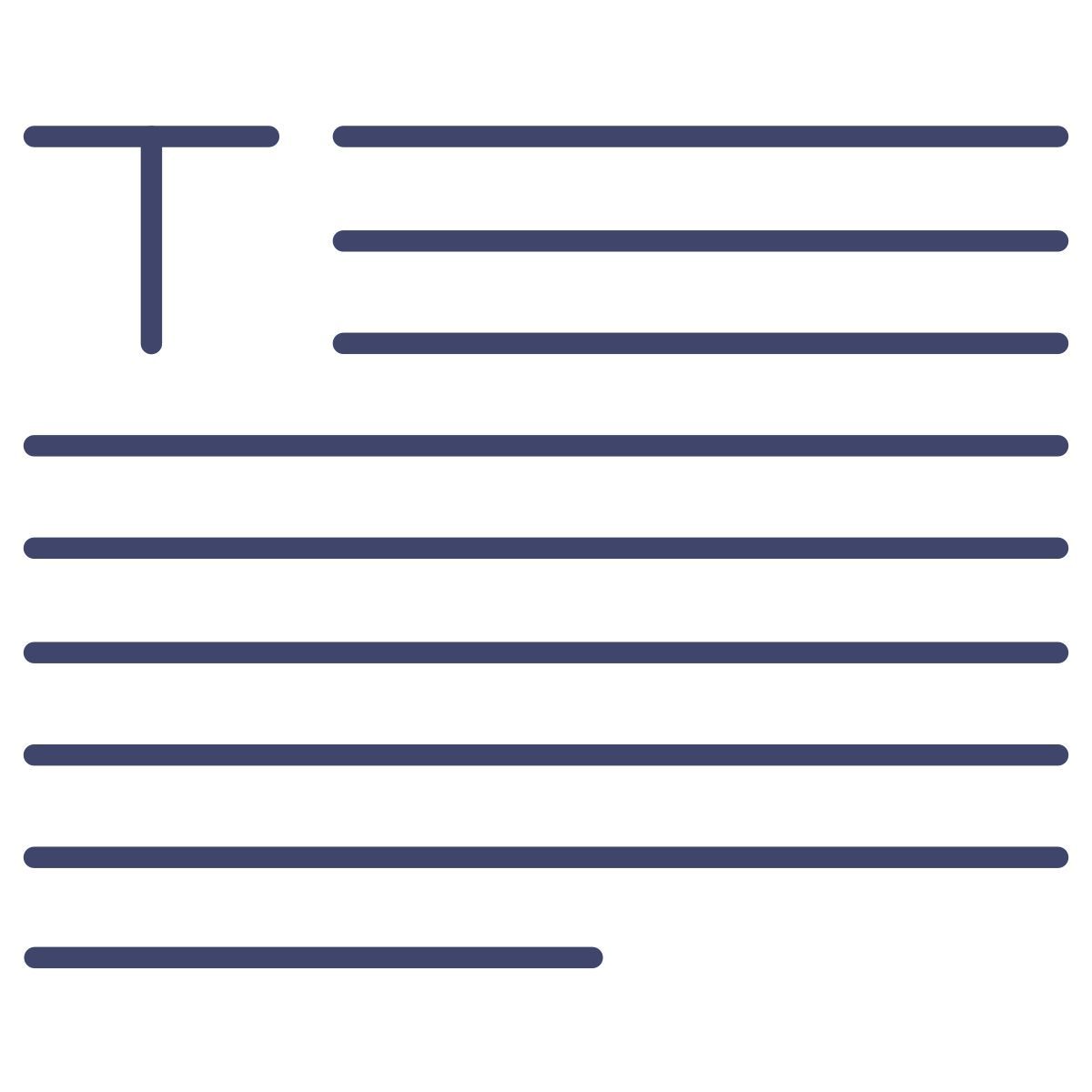 words icon
