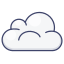 external cloud-weather-forecast-microdots-premium-microdot-graphic icon