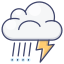 external rain-weather-forecast-microdots-premium-microdot-graphic icon