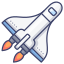 external spaceship-transportation-vol2-microdots-premium-microdot-graphic icon