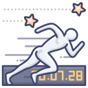external athlete-sport-fitness-vol2-microdots-premium-microdot-graphic icon