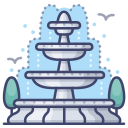 external fountain-love-wedding-vol1-microdots-premium-microdot-graphic icon