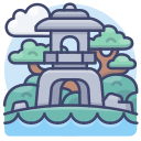 external garden-japan-microdots-premium-microdot-graphic icon