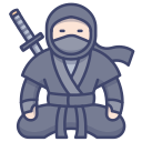 external ninja-japan-microdots-premium-microdot-graphic icon