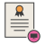 external certificate-certificates-miscellaneous-amoghdesign-15 icon