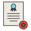 external certificate-certificates-miscellaneous-amoghdesign-13 icon