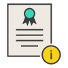 external certificate-certificates-miscellaneous-amoghdesign-14 icon