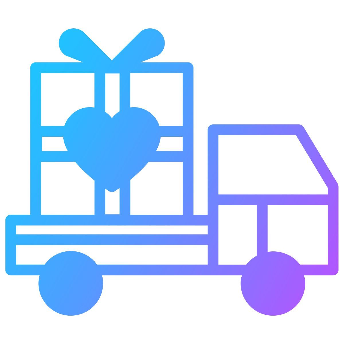 gift delivery icon