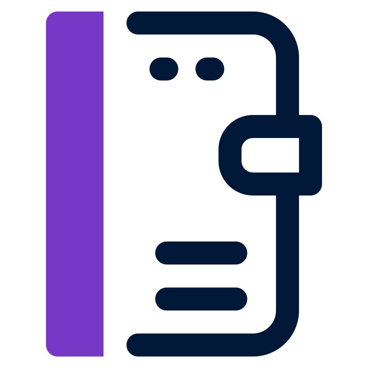 agenda book icon