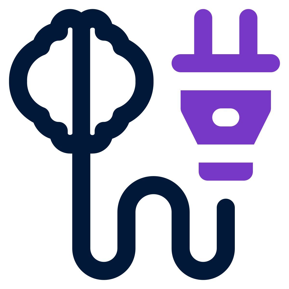 brain charging icon