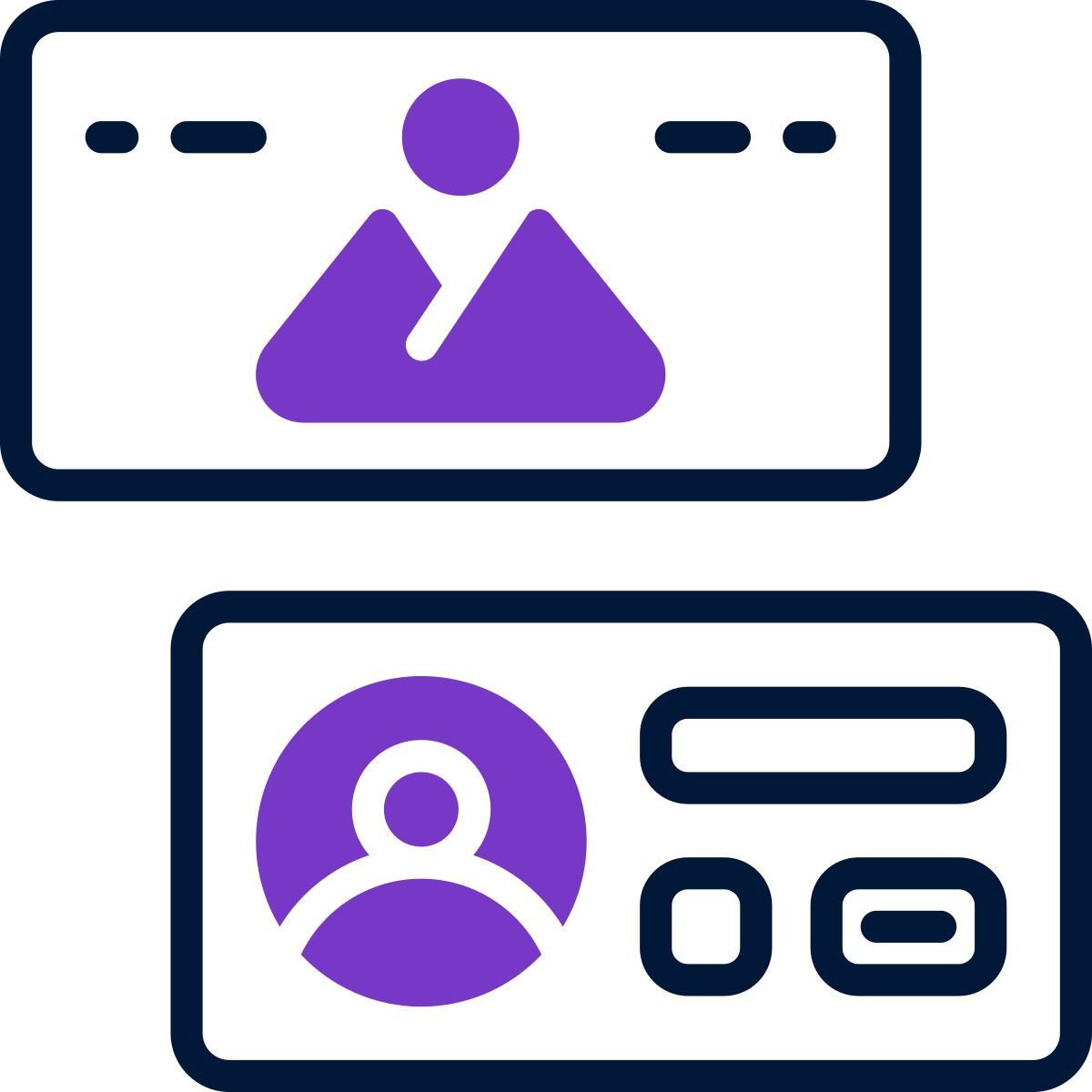 business card icon