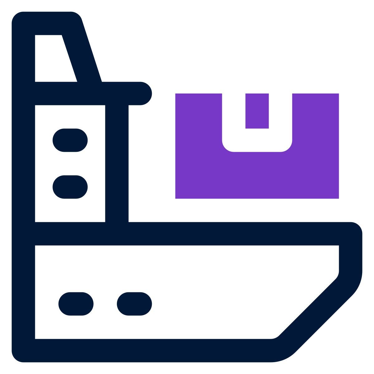 cargo ship icon