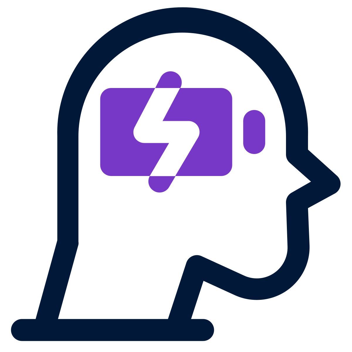 charging mind icon