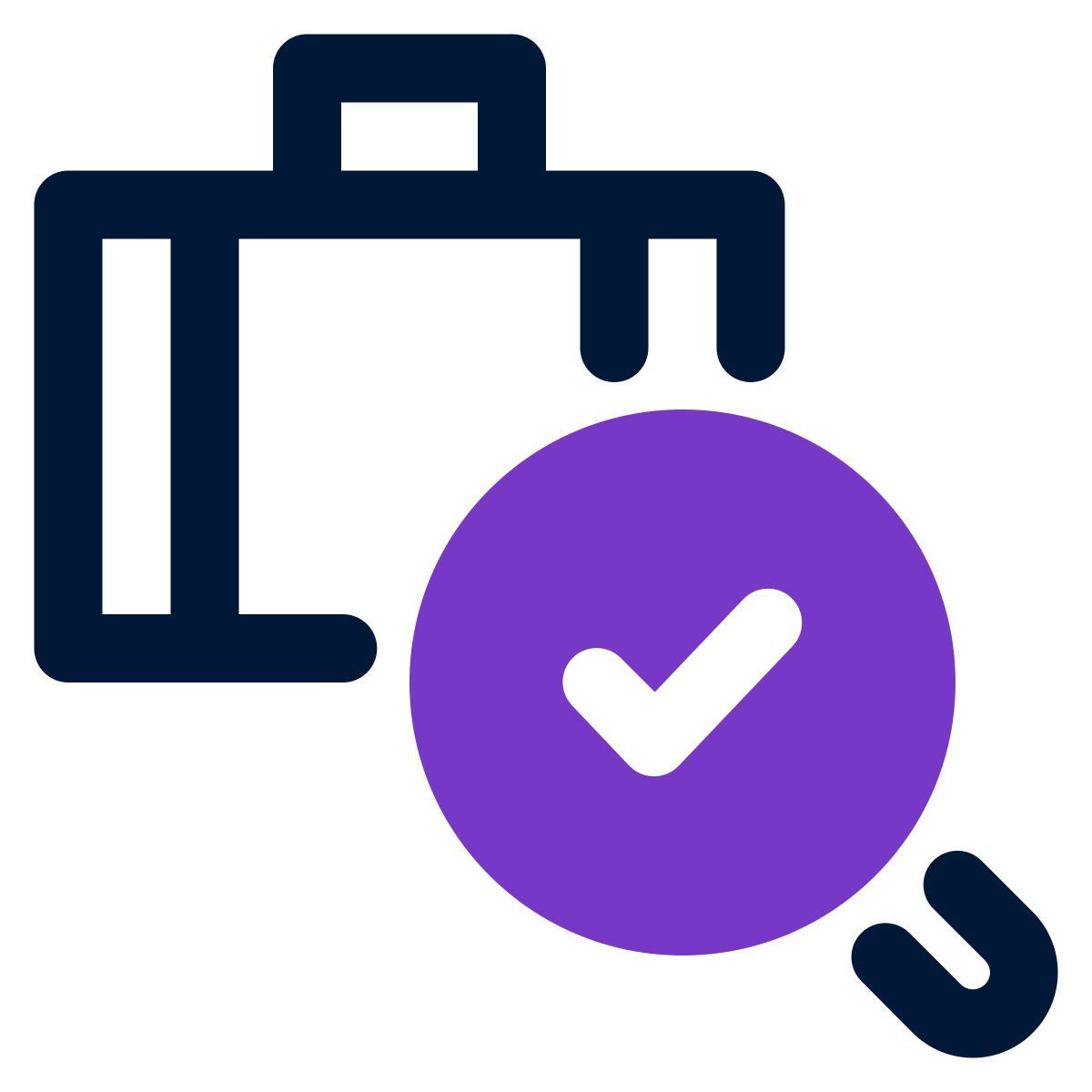 checked baggage icon
