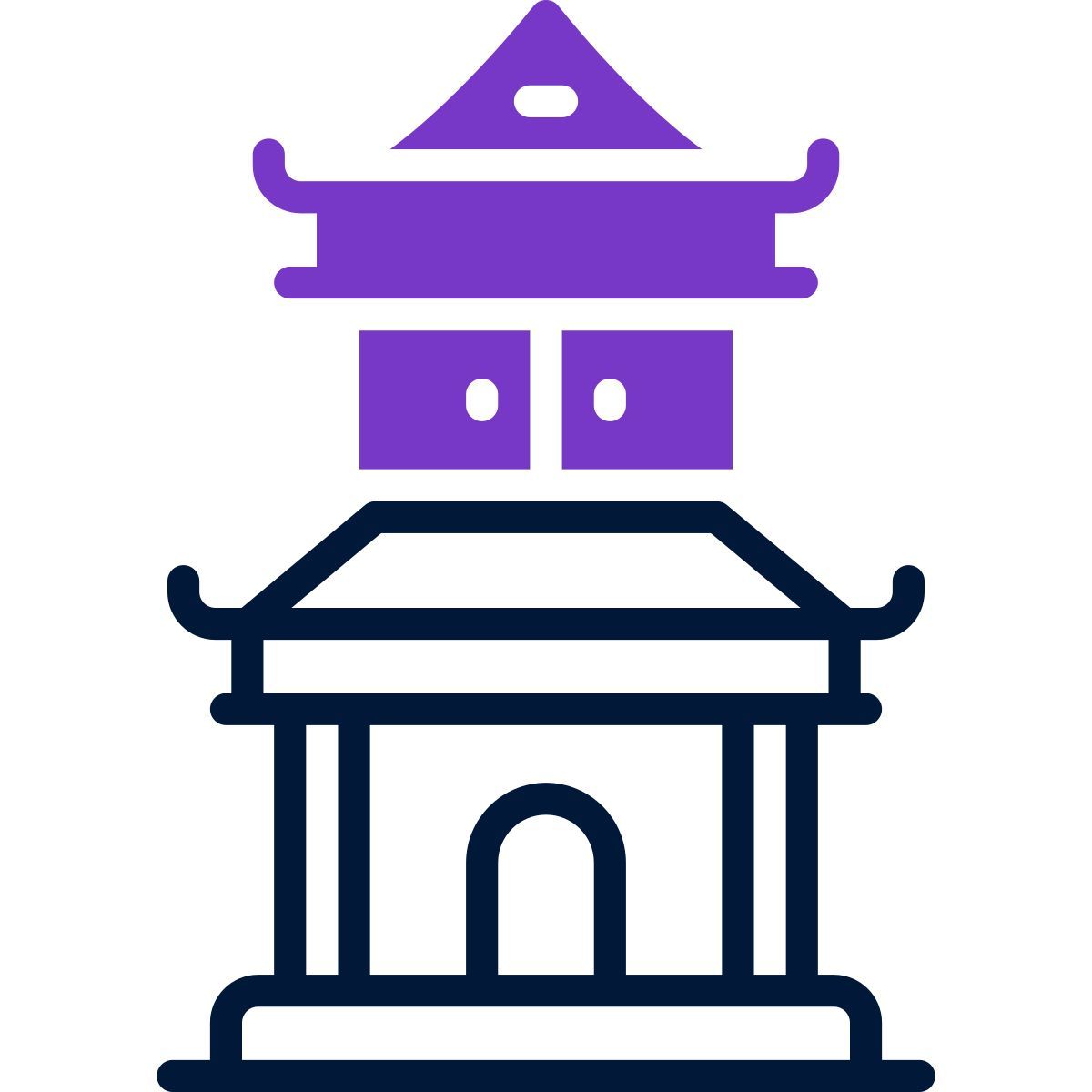 temple chinois icon