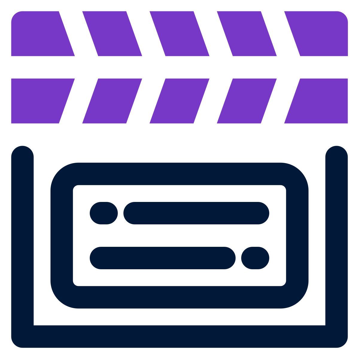clapperboard icon