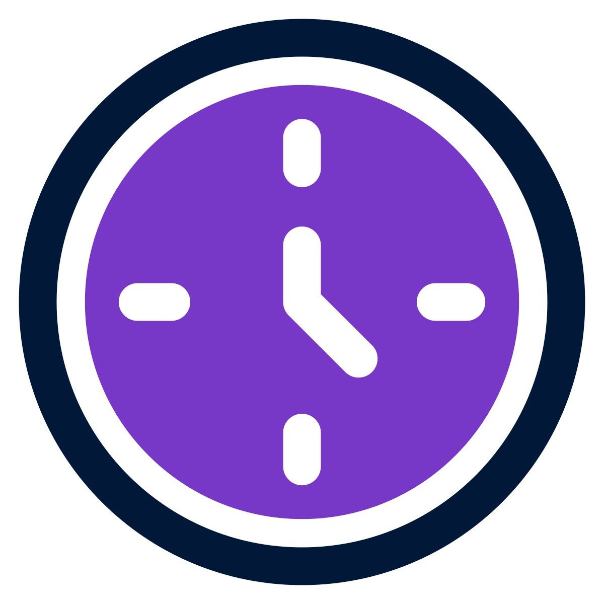 reloj externo elemento esencial línea mixta yogi aprelliyanto sólido icon