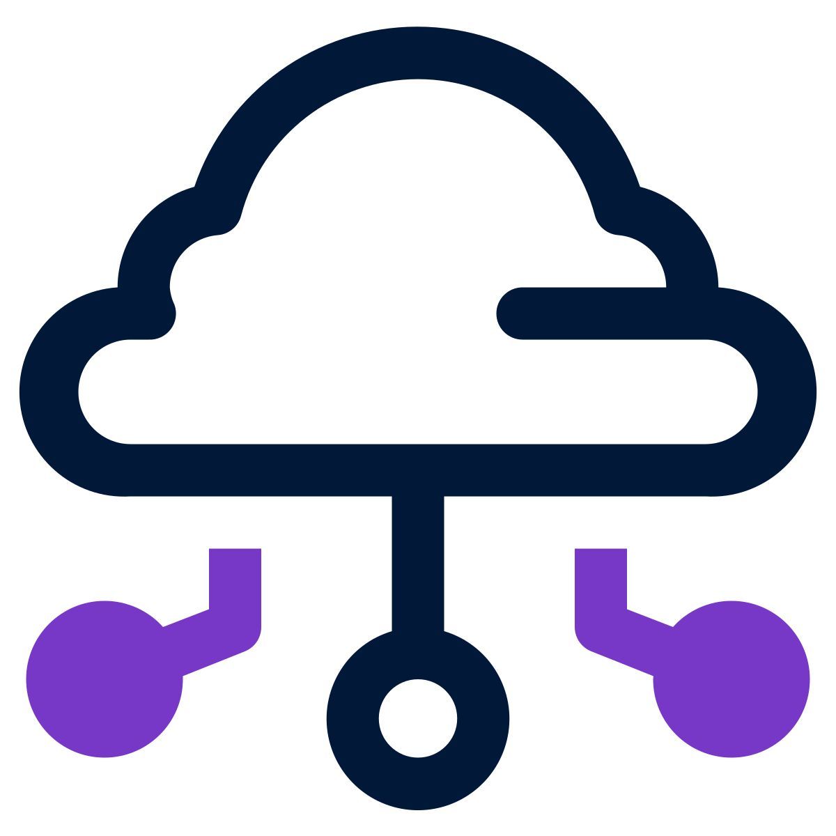 cloud hosting icon