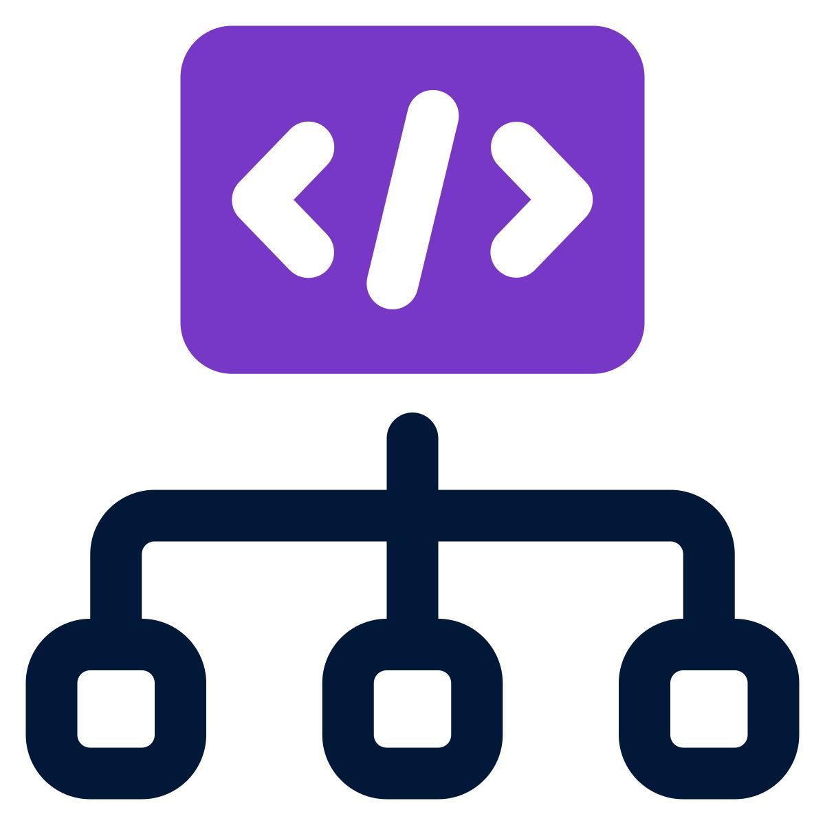 coding structure icon