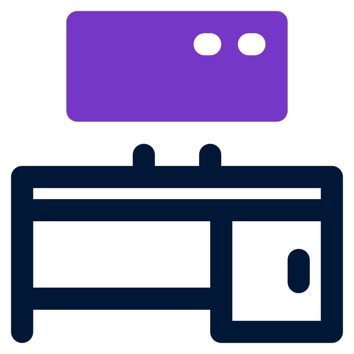 computer desk icon