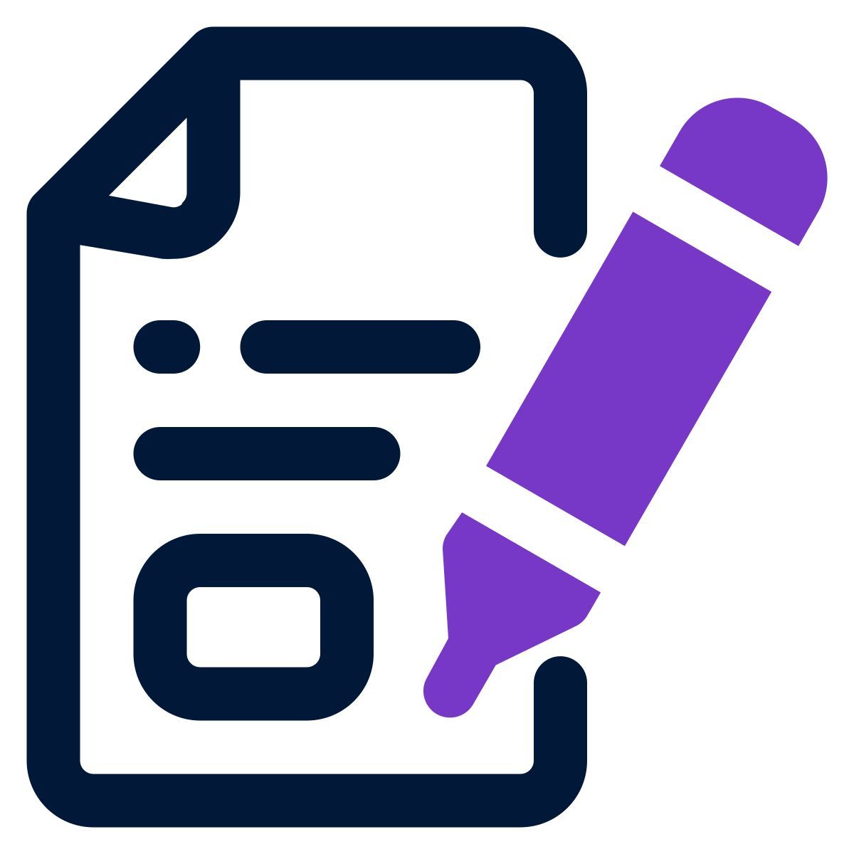 contract icon