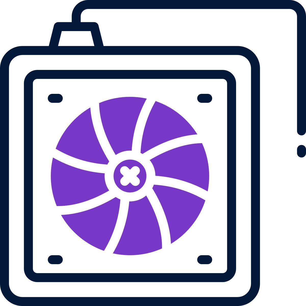 cooling fan icon
