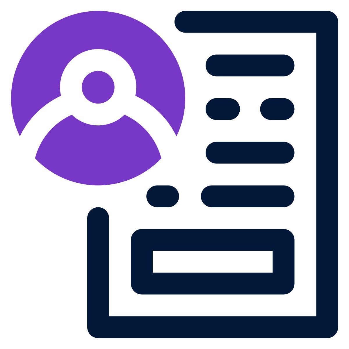 curriculum vitae icon