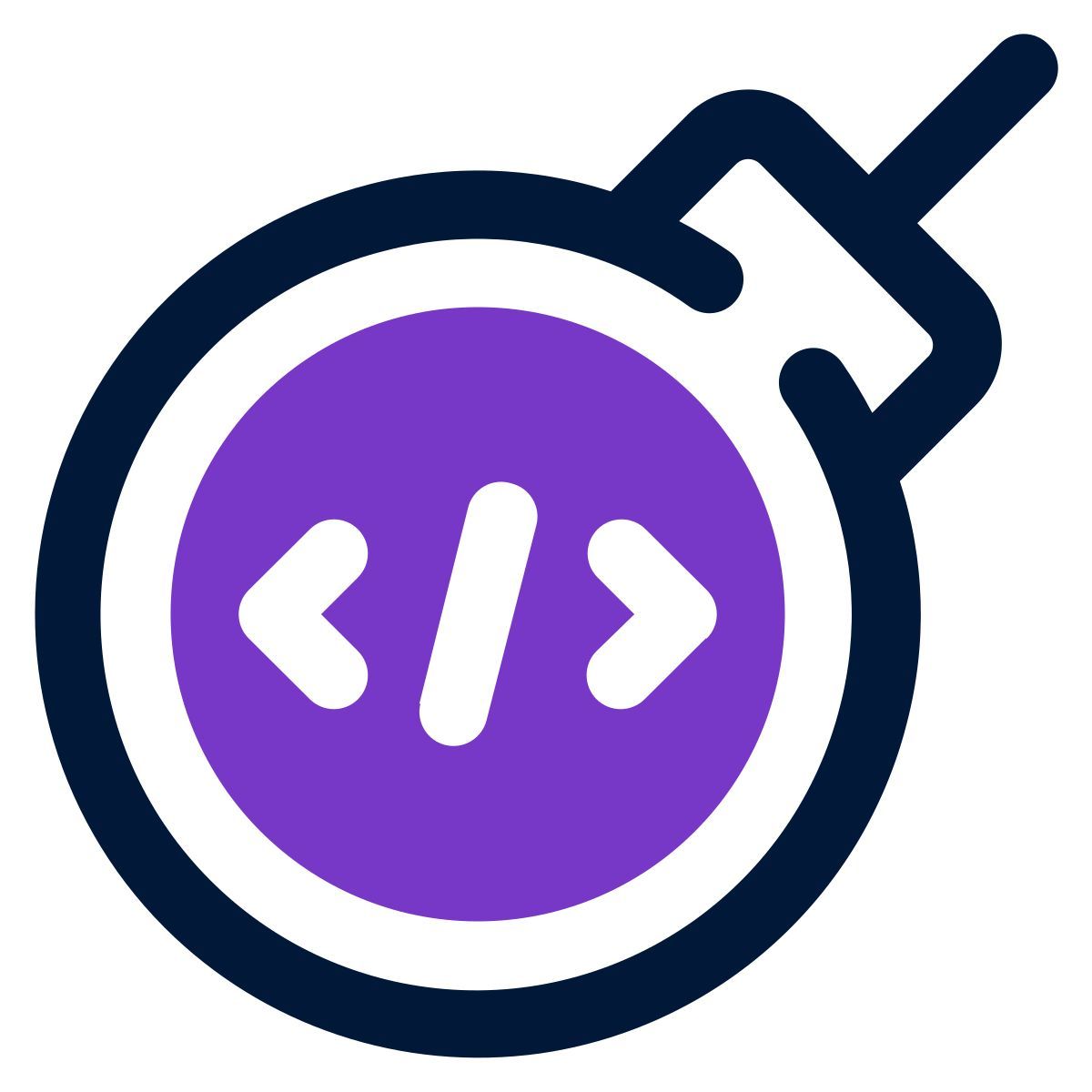 cyber attack icon