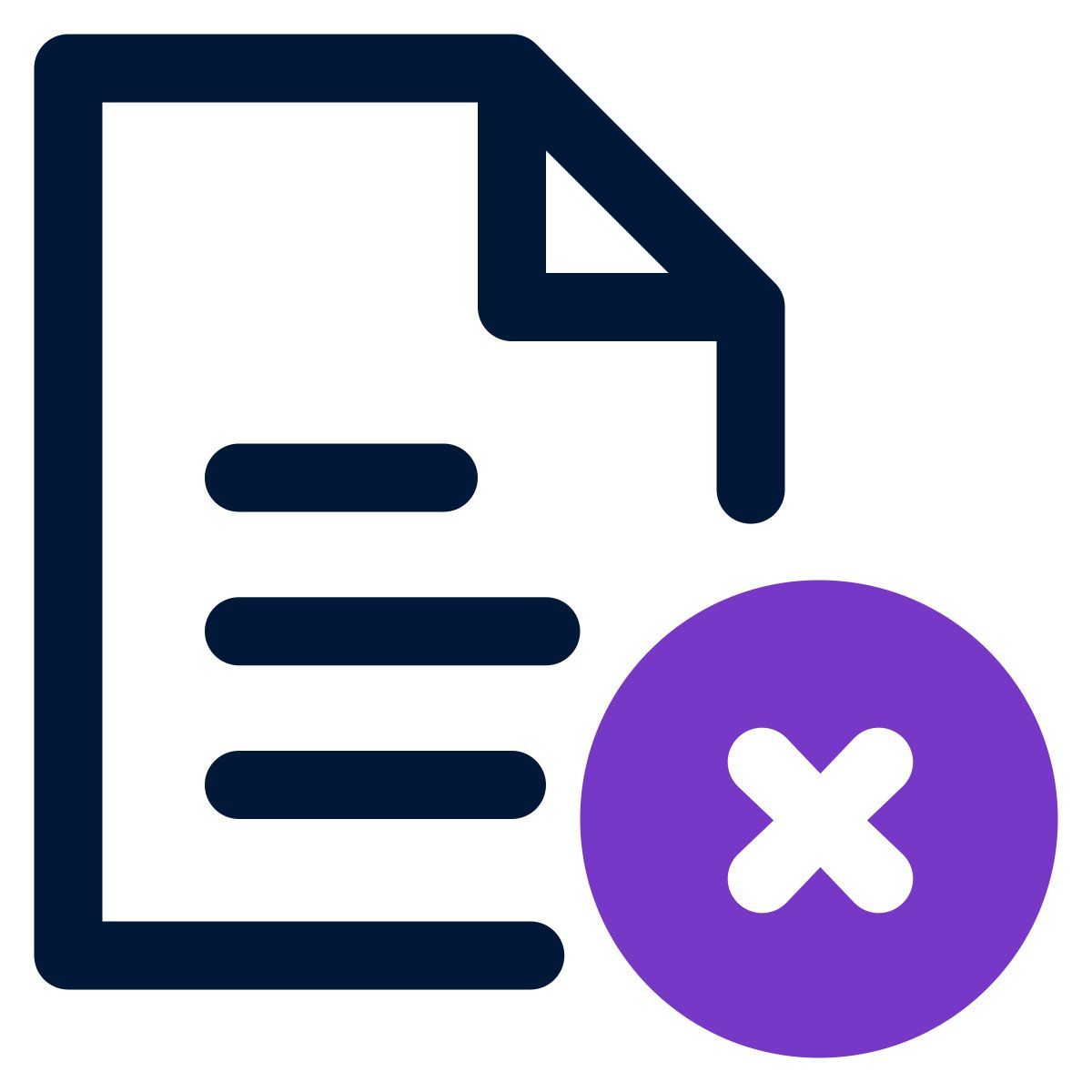 delete icon