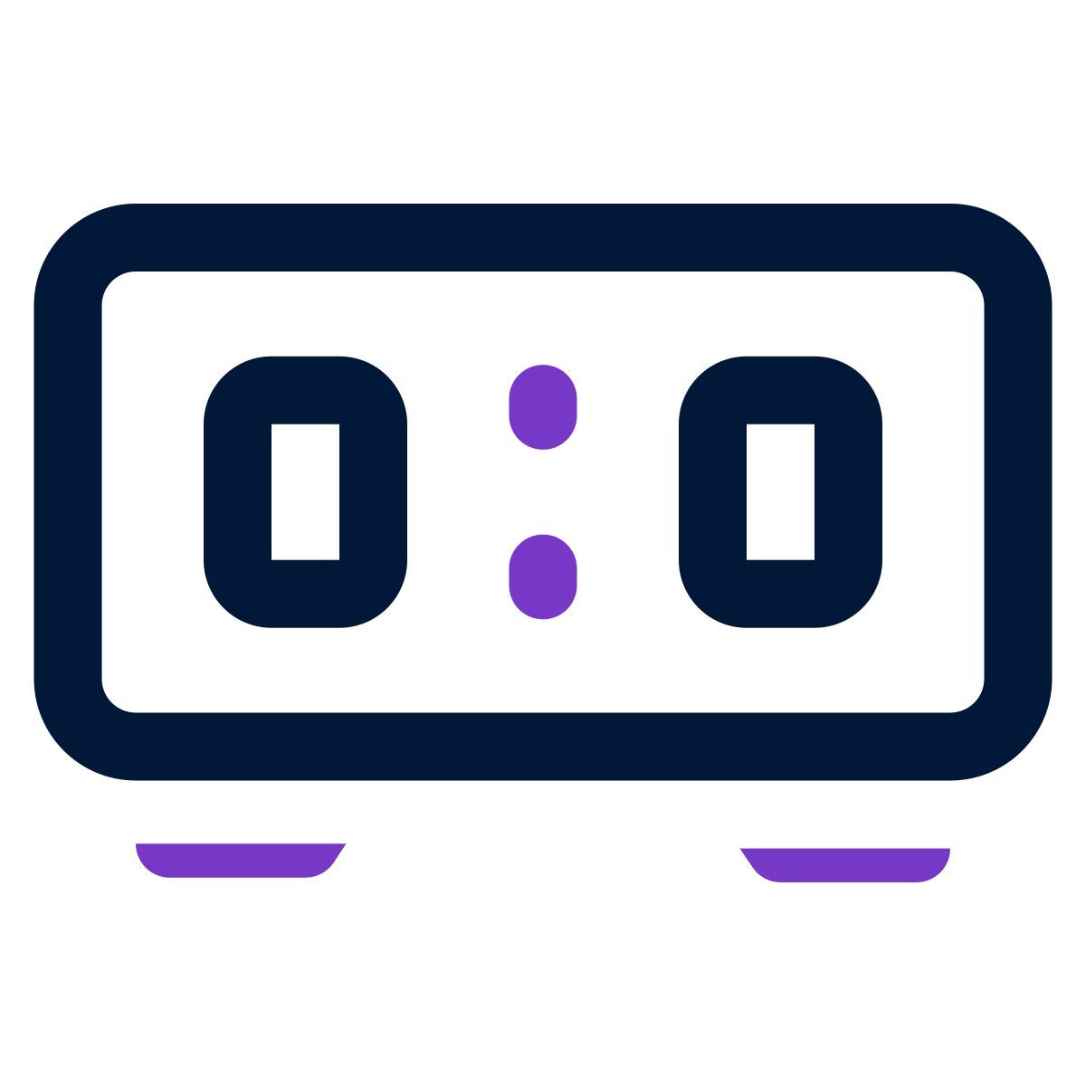 desk clock icon