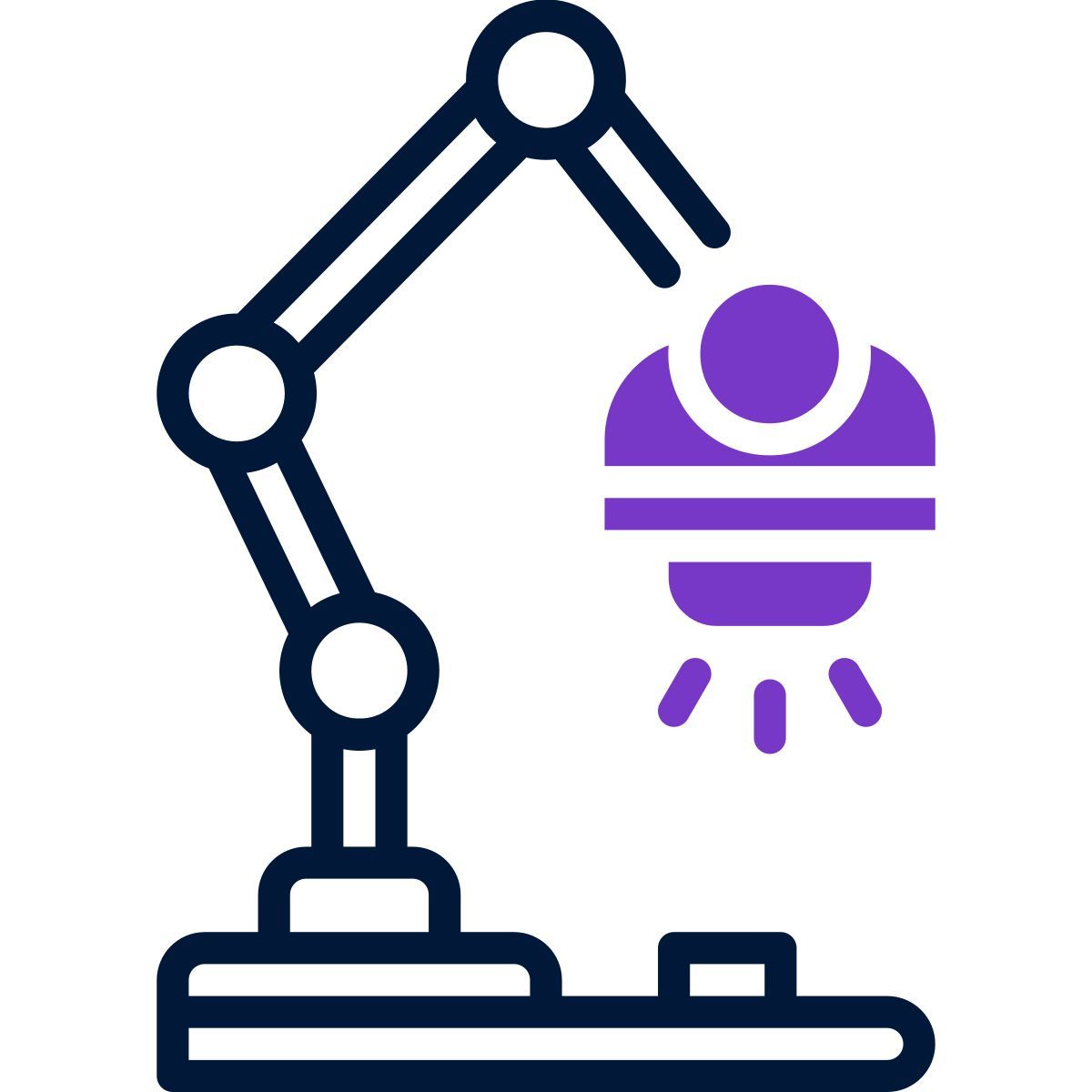 luminária de mesa icon