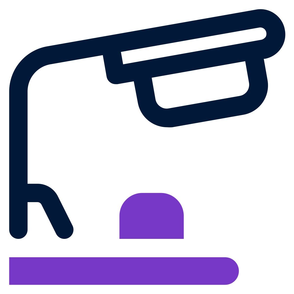 desk lamp icon