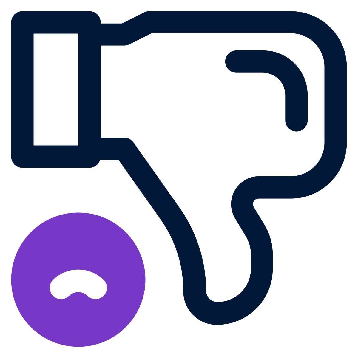 dislike icon