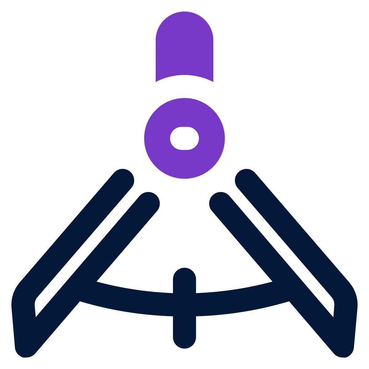 compasso de desenho icon